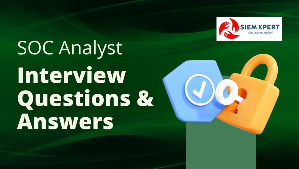 SOC Analyst Interview Questions 2025